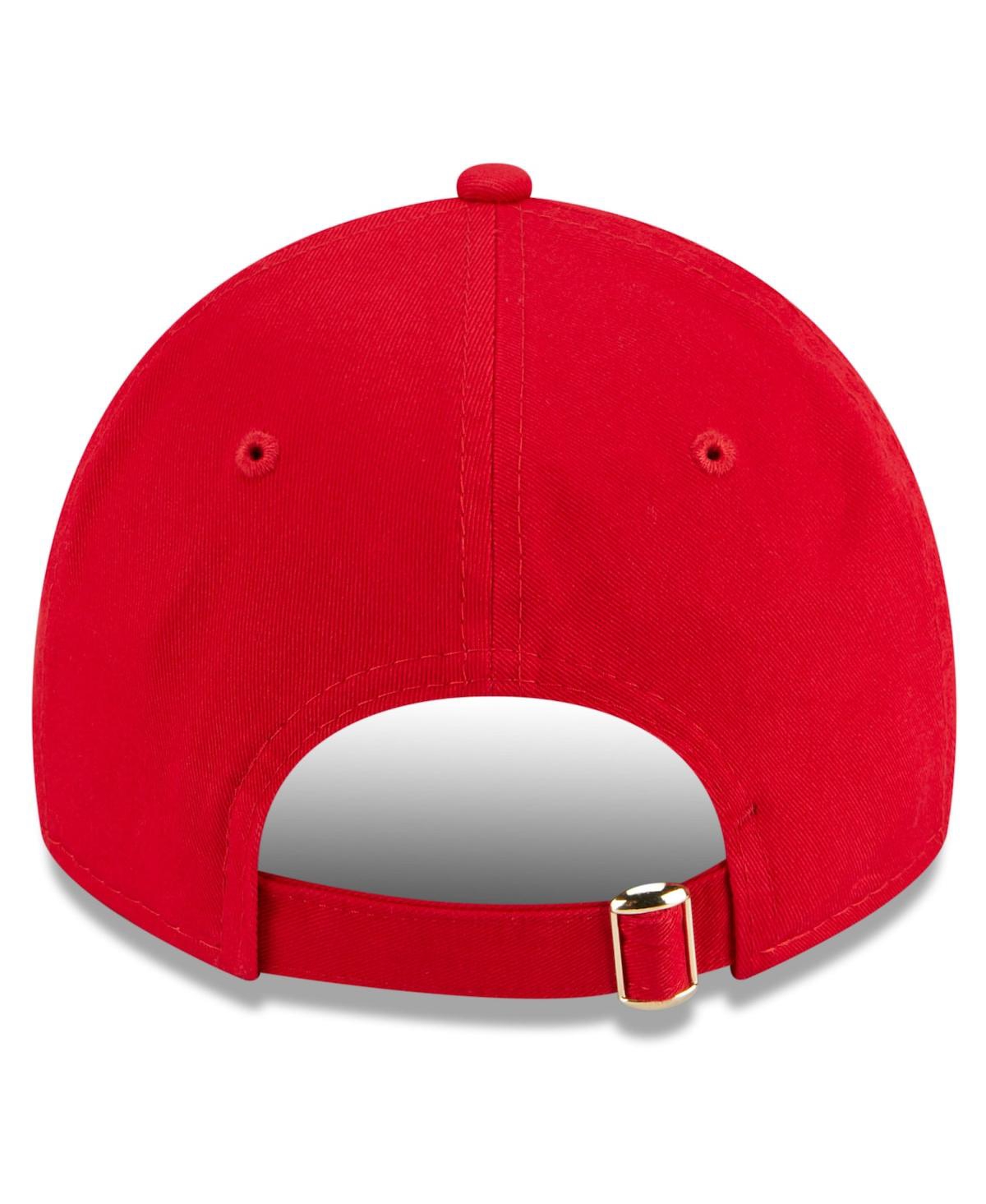 New Era Women's  Red Oakland Athletics 2023 Fourth Of July 9twenty Adjustable Hat In Red