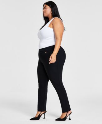 Plus Size Bengaline Skinny Pants, Created for Macy's