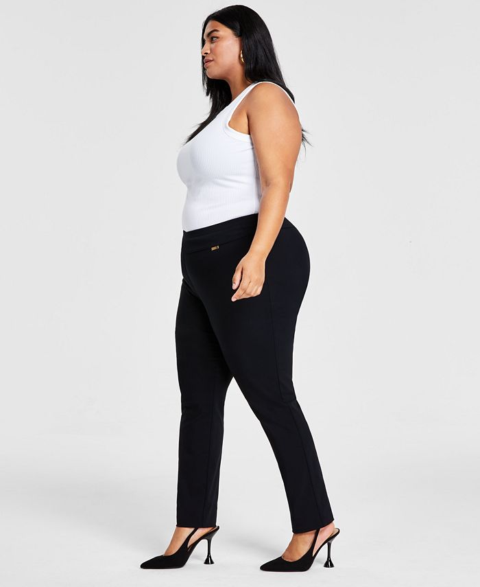 I.n.c. International Concepts Plus and Petite Plus Size Tummy-Control  Skinny Pants, Created for Macy's - Deep Black - The WiC Project - Faith,  Product Reviews, Recipes, Giveaways