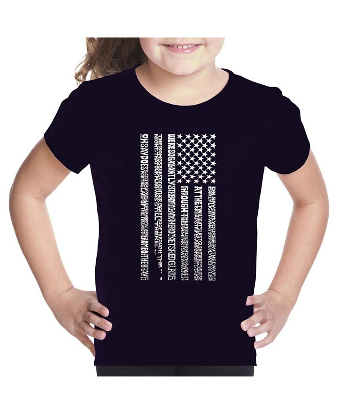  American Flag With National Anthem Lyrics Patriotic US Flag  Sweatshirt : Clothing, Shoes & Jewelry