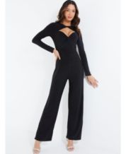 Material Girl Juniors Lace Detail Illusion Jumpsuit Only At Macys, $64, Macy's