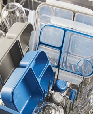 Lock n Lock On The Go Meals Three Compartment Divided Lunch Container, 33 Ounce