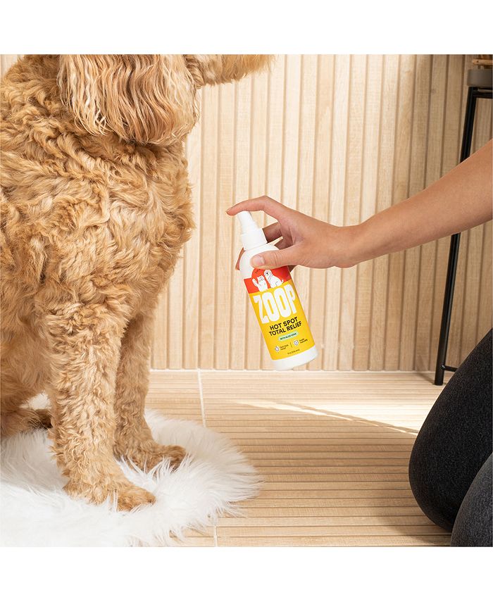 Zoop Natural Dog Itch Relief & Hot Spot Spray For Dog 8 oz. Macy's