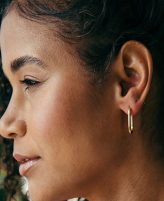 Aurora "14k Gold" Vermeil Hoops