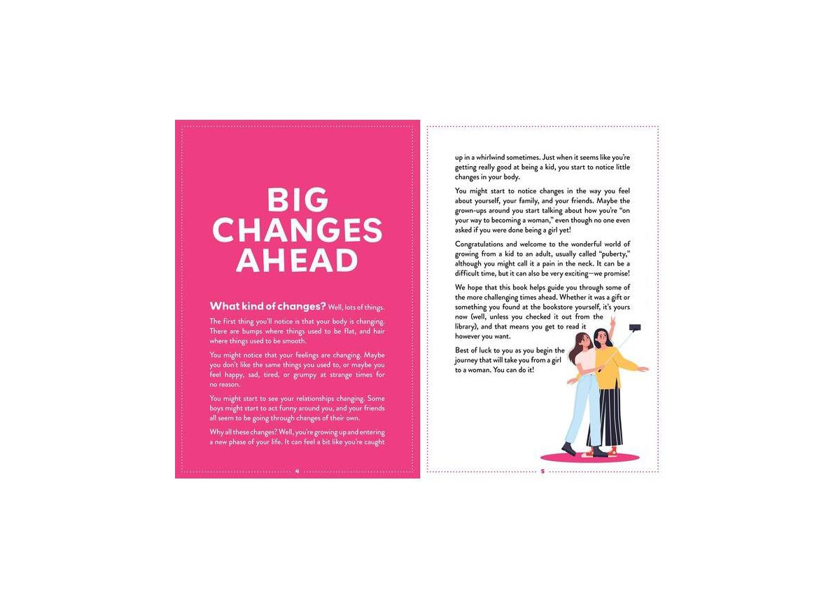 Girl Talk- The Ultimate Body Puberty Book for Girls by Editors of Cider Mill Press