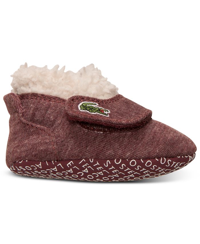 Lacoste Baby Boys' or Baby Girls' Snug Crib Shoes from Finish Line Macy's