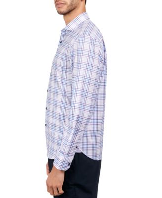 Men's Dobby Check Dress Shirt