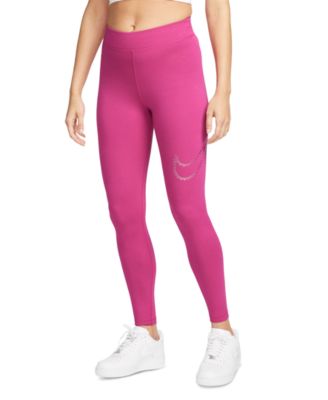 Nike - Women's Sportswear Premium Essentials High-Waisted Shine Leggings