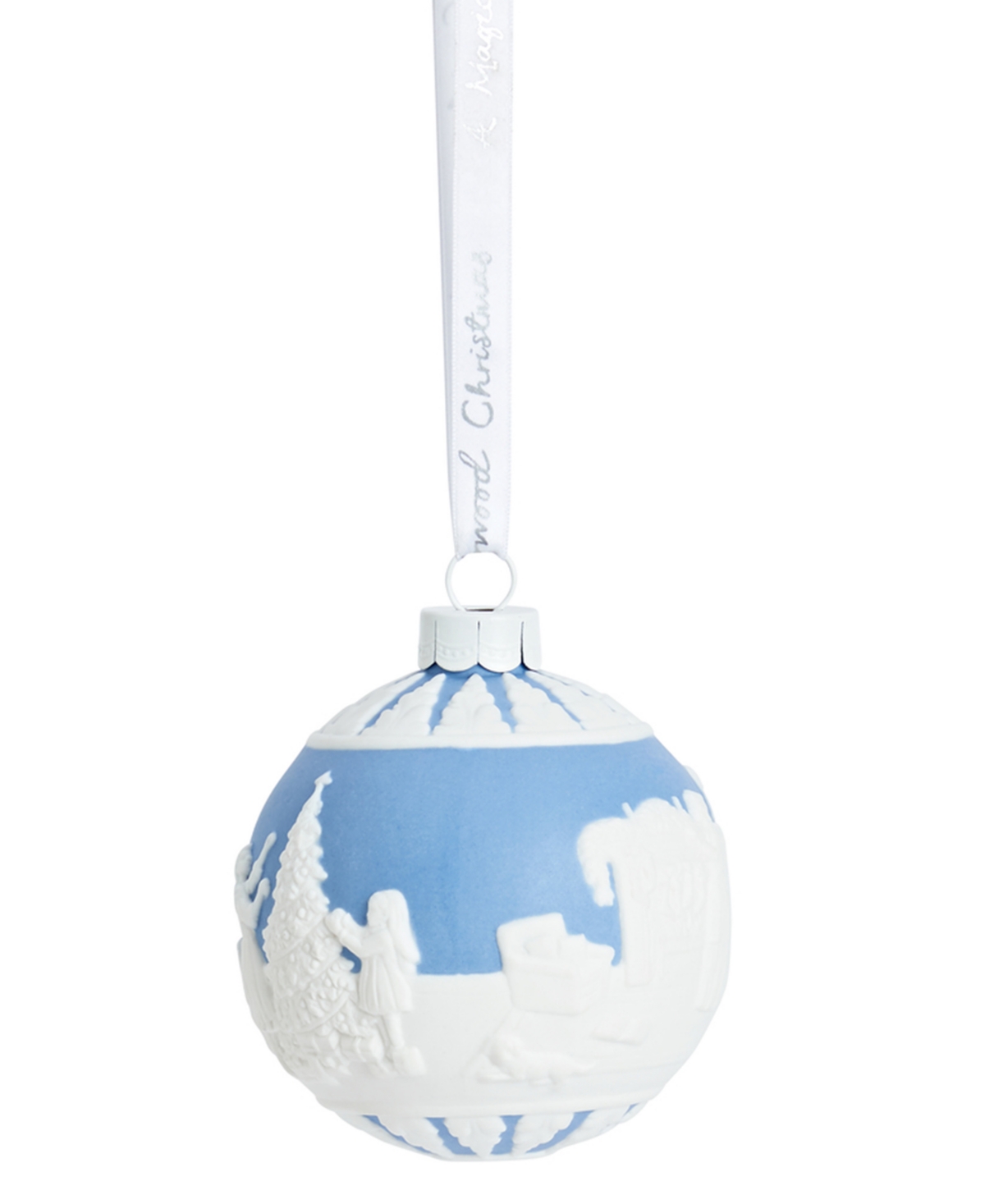 Wedgwood Christmas Dressing The Tree Bauble Ornament In Multi