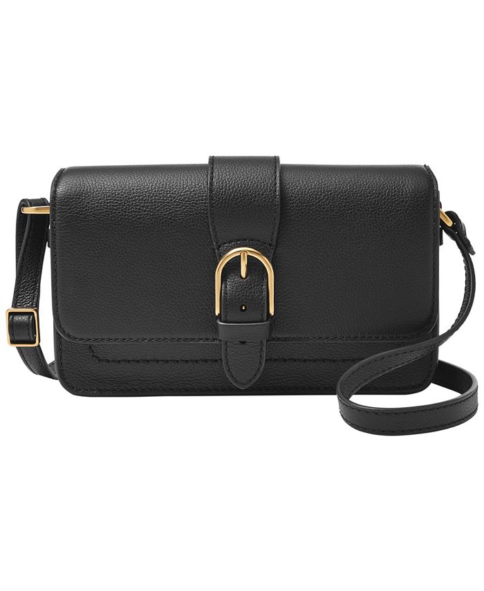 Fossil Small Zoey Leather Crossbody Bag - Macy's
