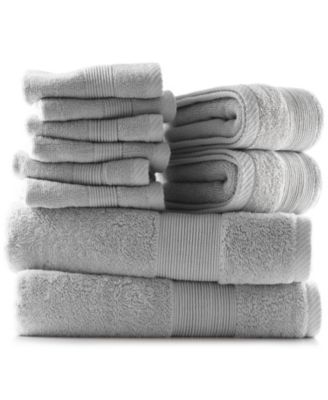 Luxury Soft Combed Cotton 10-Piece Towel Set