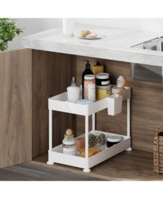 Under Sink Bathroom & Kitchen Cabinet Organizer