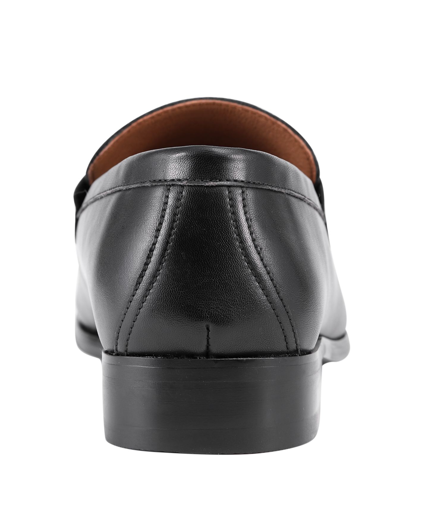 Мужские туфли Tommy Hilfiger Sawlin Logo Embellished Dress Loafers, цвет: Чёрный — фото 3