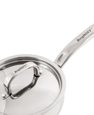 Stainless Steel 8" 3.2qt Belly Shape Sauce Pan with Stainless Steel Lid