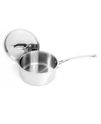 Professional 13pc Tri-Ply 18/10 Stainless Steel Cookware Set with SS Lids