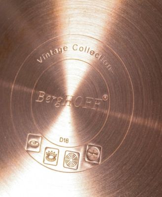 Vintage-Like Tri-Ply 5 Piece Mid Size Polished Copper Cookware Set