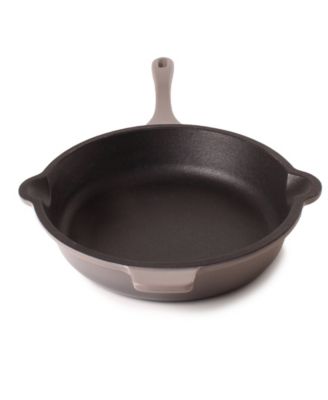 Neo 2pc Cast Iron 10" Fry Pan & 11" Grill Pan Cookware Set