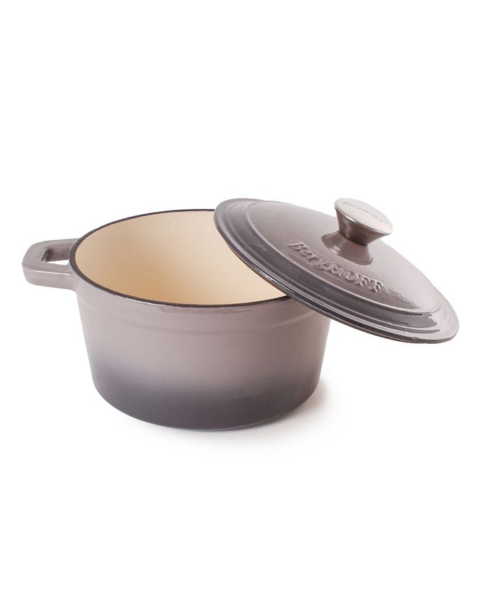 BergHOFF Neo Enameled Cast Iron 3 Piece Covered Dutch Oven and Grill