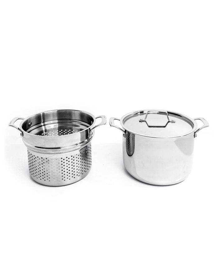 BergHOFF Essentials Gourmet 6-Piece 18/10 Stainless Steel Cookware