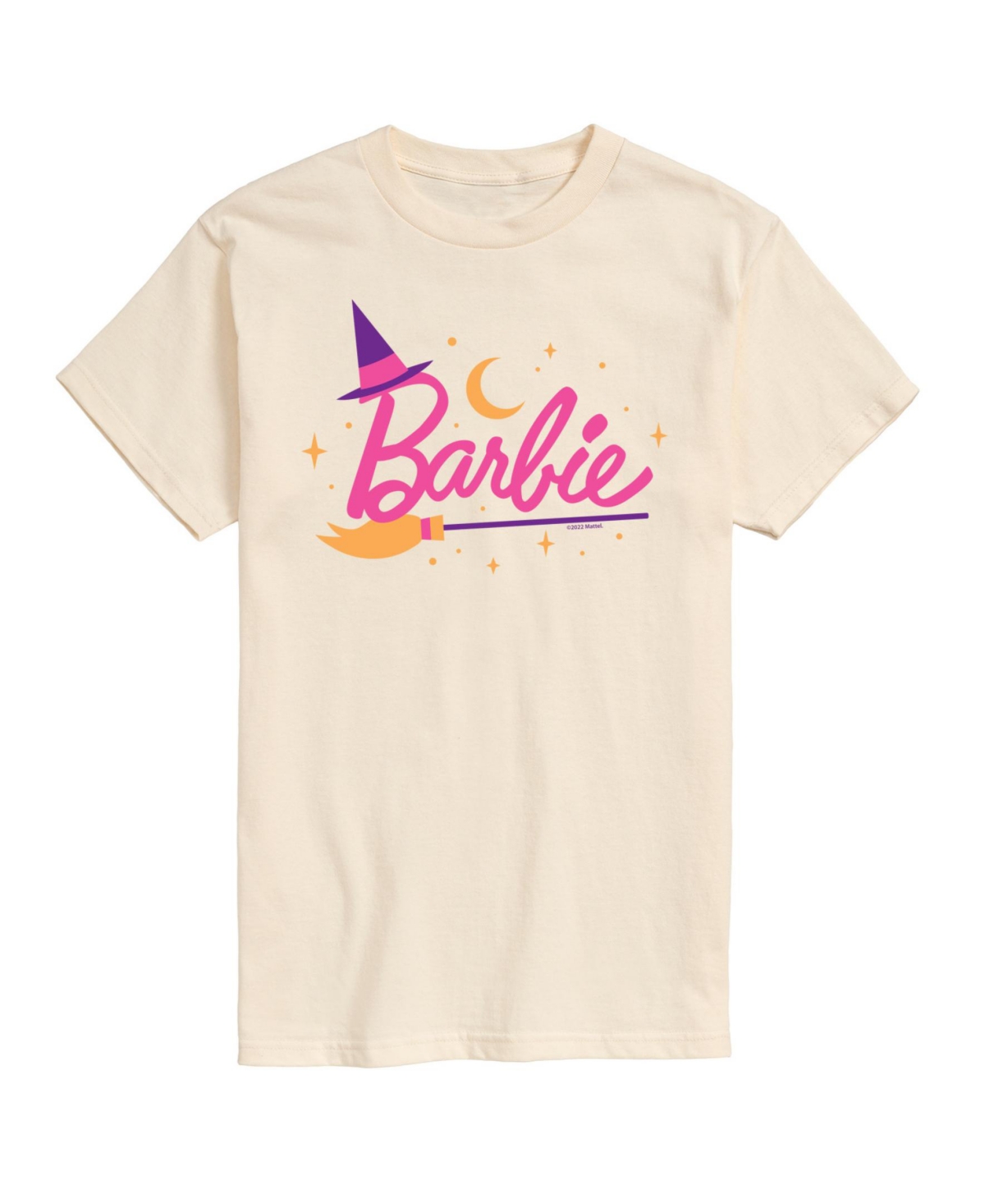 Men's Barbie Short Sleeve T-shirt - Beige, Khaki