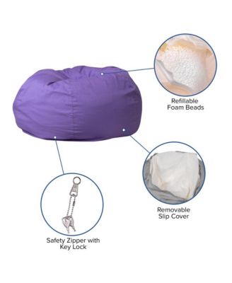 Oversized Fabric For Kids & Adults  Bean Bag Chair