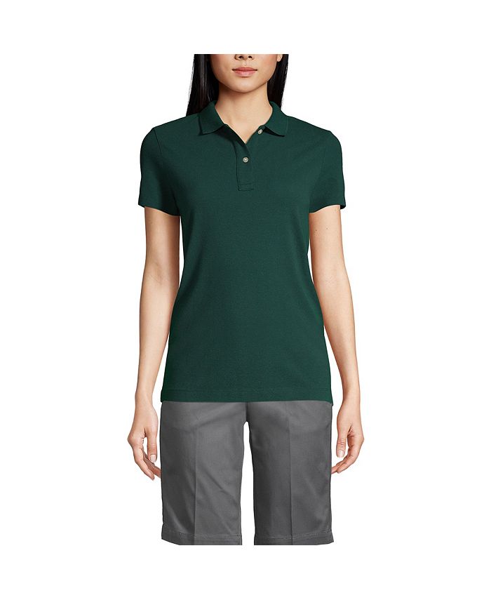 Lands end best sale women's mesh polo