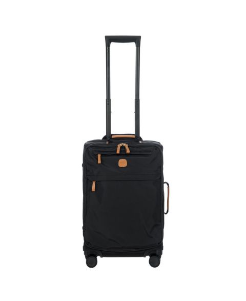 Чемодан Bric's X-Bag 21" Carry-On Spinner with Frame, цвет: Чёрный