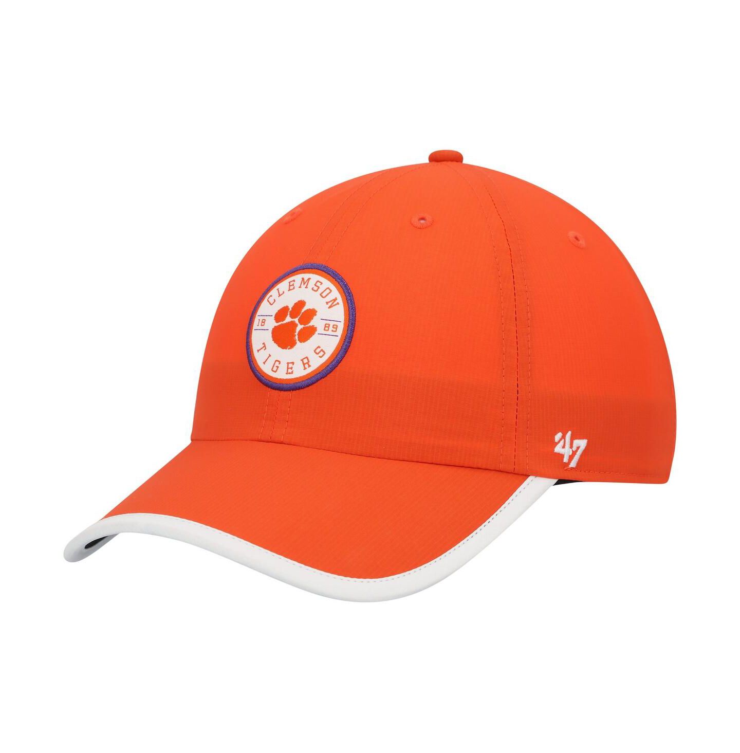 Мужская кепка '47 Brand Orange Clemson Tigers Microburst Clean Up Adjustable Hat — фото 2