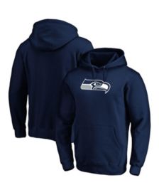 Men's NFL x Staple Navy Seattle Seahawks All Over Print Pullover Hoodie Size: 3XL