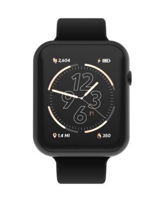 iTouch Unisex Air Jillian Michaels Black Silicone Strap