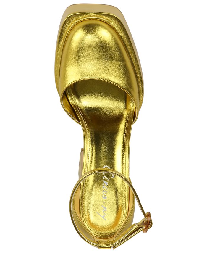 Circus NY by Sam Edelman Women's Bailey TwoPiece AnkleStrap Platform