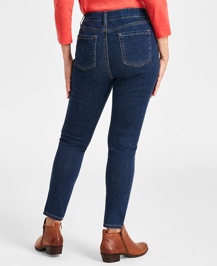 Petite Curve Confidence  Mid Rise Skinny Jeans