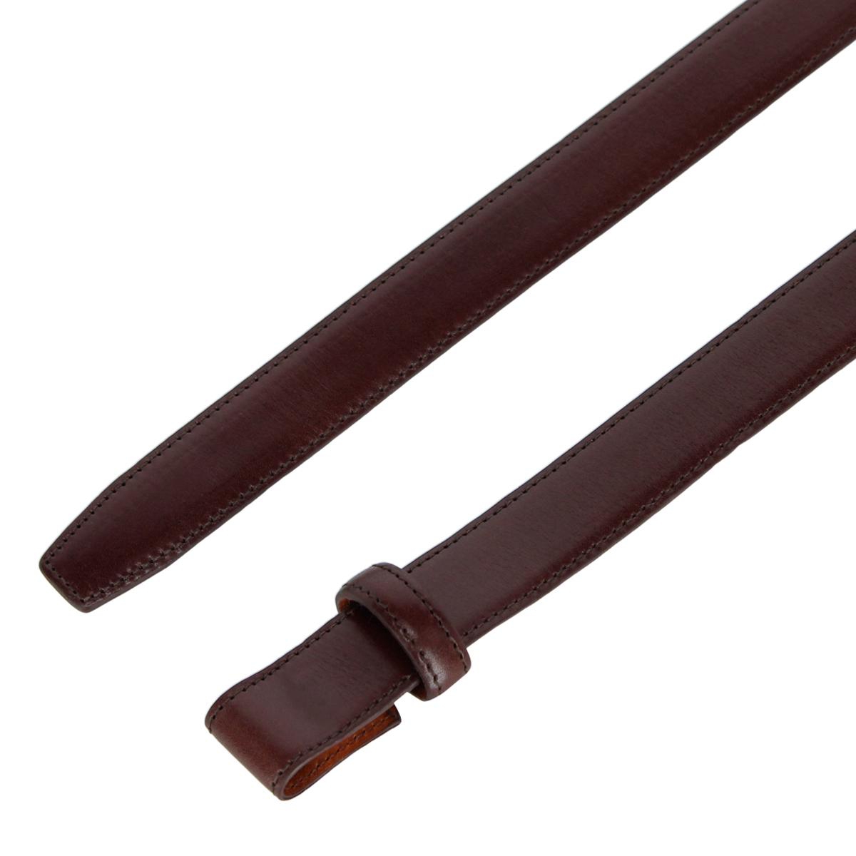 Trafalgar Men's Cortina Leather 25mm Compression Belt Strap