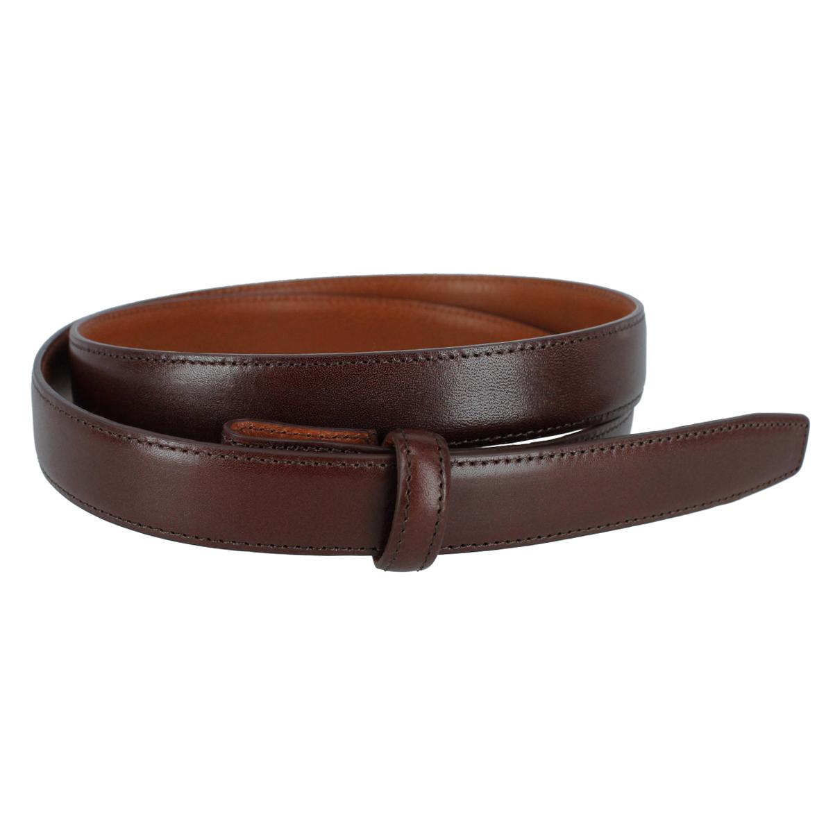 Trafalgar Men's Cortina Leather 25mm Compression Belt Strap