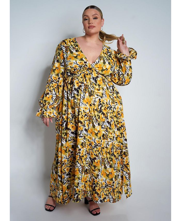 Macy's women's plus maxi dresses new arrivals