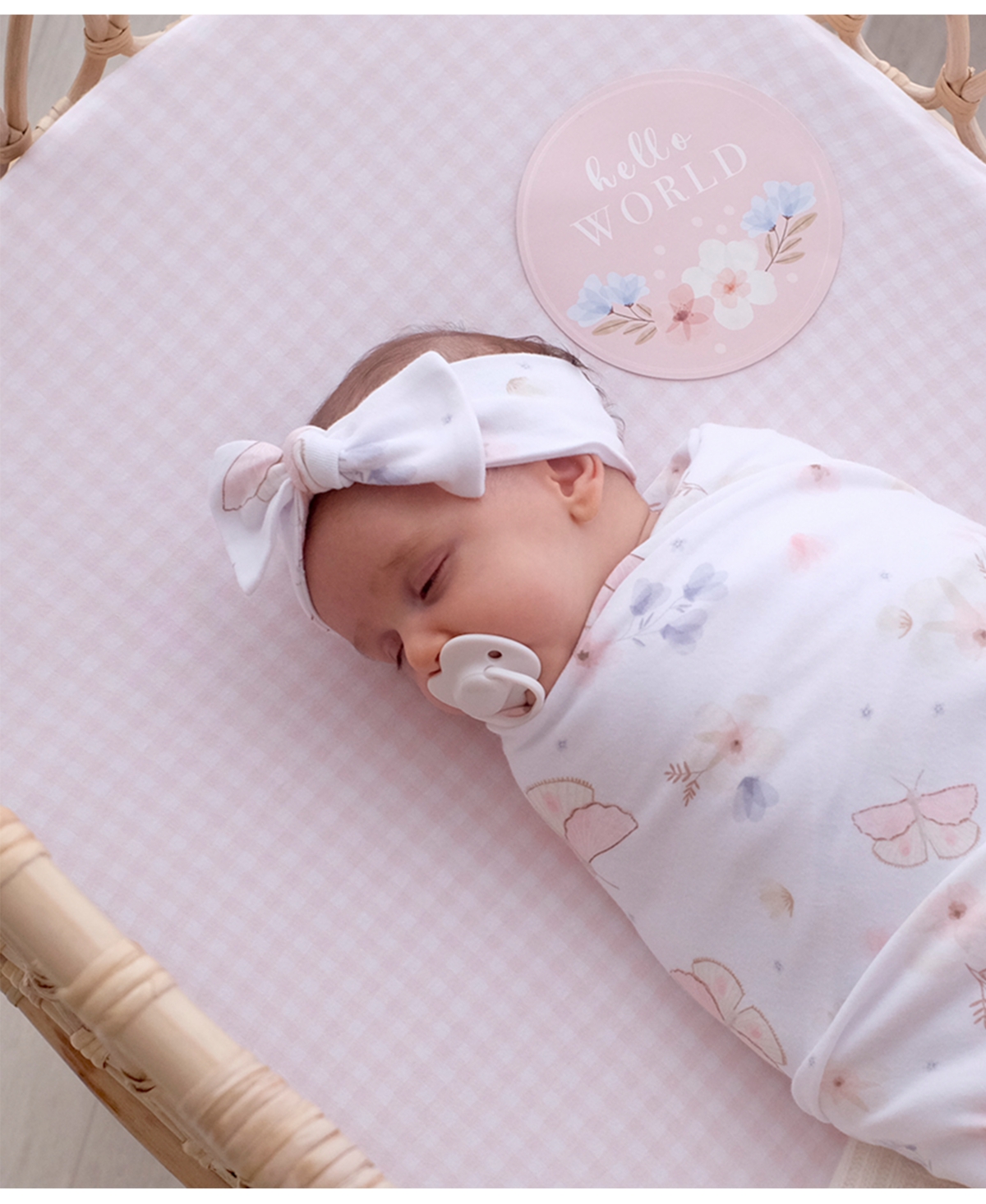 Living Textiles Baby Girls Cotton Jersey Crib Sheet