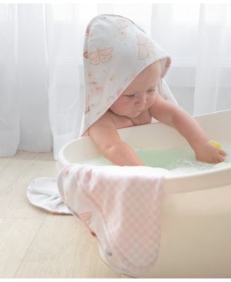 Baby Girls Butterfly Bath Gift Set, 5 Piece