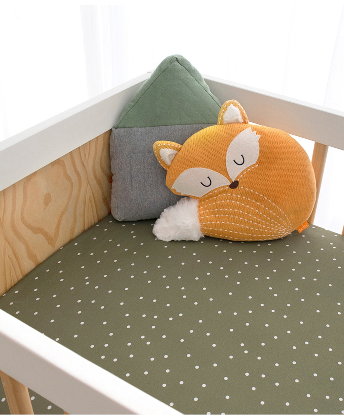 Living Textiles Baby Boys Printed Jersey Crib Sheet