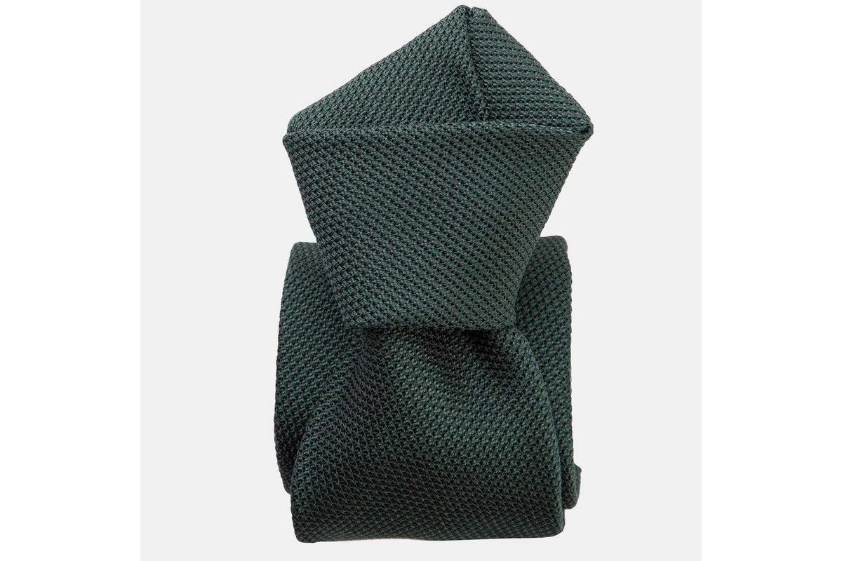 Men's Foresta - Silk Grenadine Tie for Men - Green