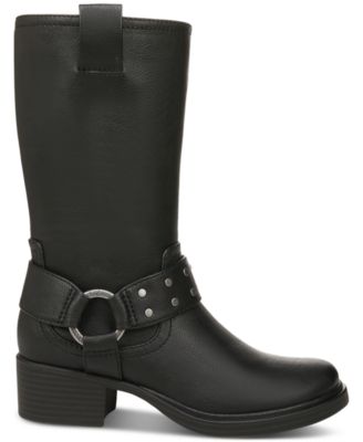 Zodiac Women's Jolie Moto Studded Mid-Shaft Boots Macy's