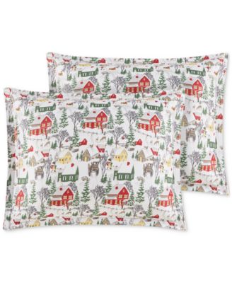 JLA Home Holiday Village 3-Pc. Comforter Set, Created for Macy's