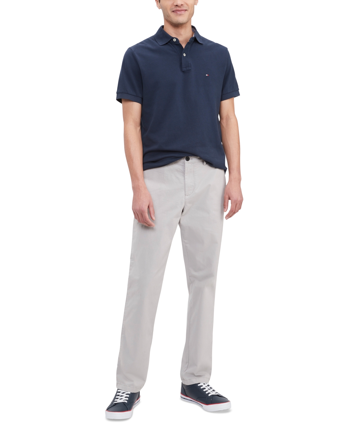 Tommy Hilfiger Men's Th Flex Stretch Regular-Fit Chino Pant