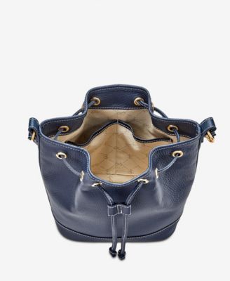 Cassie Leather Bucket Bag