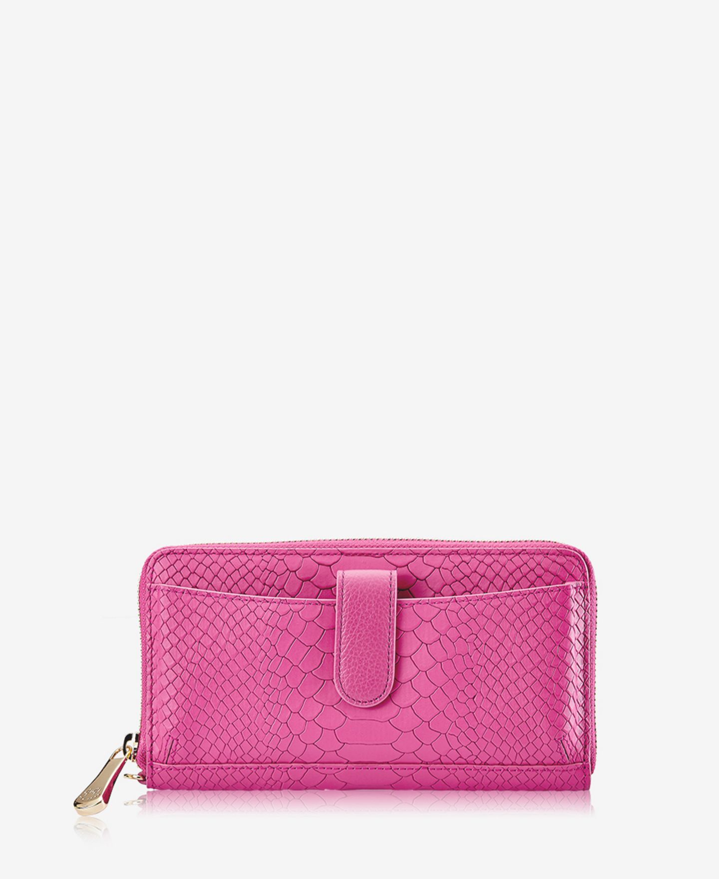 Кошелёк GiGi New York City Leather Phone Wallet, цвет: Azalea — фото 2