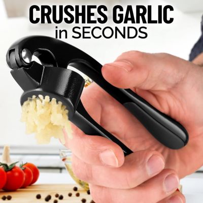 Premium Garlic Press Set - Rust Proof & Dishwasher Safe Professional Garlic Mincer Tool