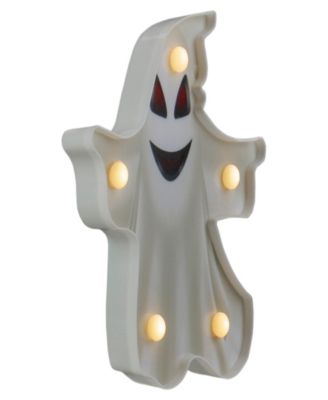 7" LED Lighted Ghost Halloween Marquee Sign