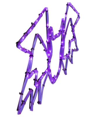 23.5" LED Lighted Bat 4 Function Halloween Window Silhouette