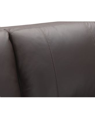 CLOSEOUT! Collyn 34" Modern Leather Chair, Created for Macy's