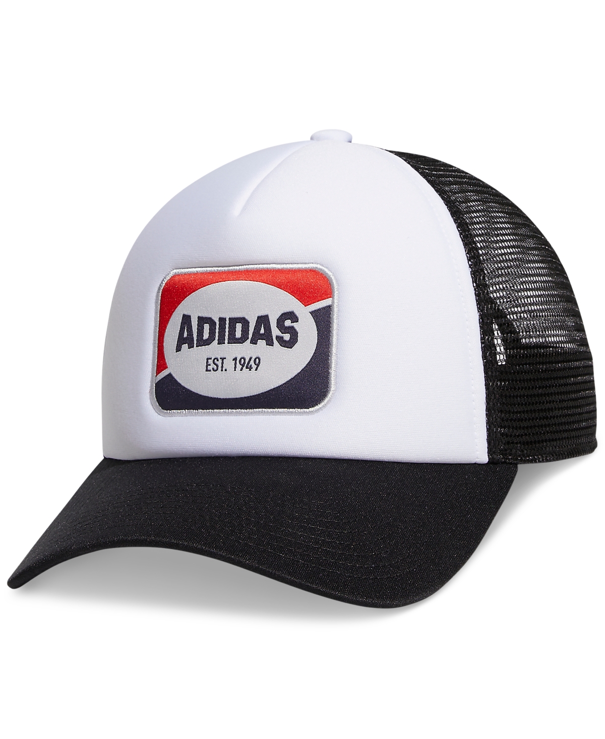 Shop Adidas Originals Men's Foam Trucker Hat In White