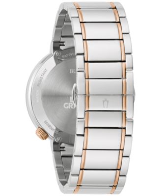 Men's Latin Grammy Futuro Two-Tone Stainless Steel Bracelet Watch 42mm